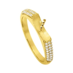 HALF ROUND 2.4mm RING 12.5mmISH
