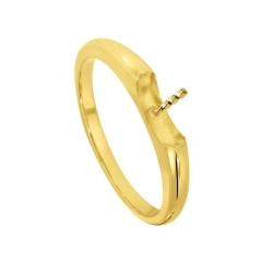 HALF ROUND 2.4mm RING 10mmISH