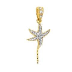 STARFISH PEND. PIN UNDER