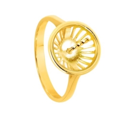 BEZEL PEARL BASKET