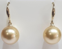 11mm RD GOLD S/SEA. 9KYG LEAF S/HOOK