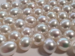8mm DROP SHAPE.. S/SEA, WHT  GOOD LUSTRE