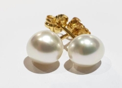 6-7mm KESHI S/SEA. 18KYG STUDS