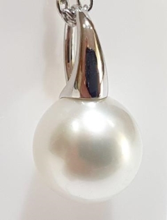 10mm S/SEA,9KWG MEL PENDANT