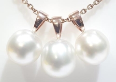 10mm DROP S/SEA 9KRG PENDANT