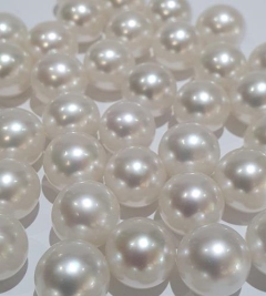 9mm OFF ROUND.. S/SEA, WHT GOOD LUSTRE