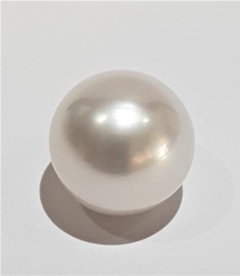 12mm OFF ROUND.. S/SEA, WHT GOOD LUSTRE