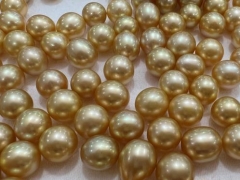 10mm NR & OVAL GOLDEN S/SEA,HIGH LUSTRE