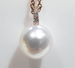 10mm S/SEA,9KRG PENDANT,0.05ct