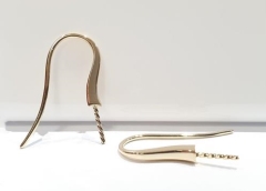 SILVER SHEPHERD'S HOOK, SQU CROSS SECTION, NICE CROOK
