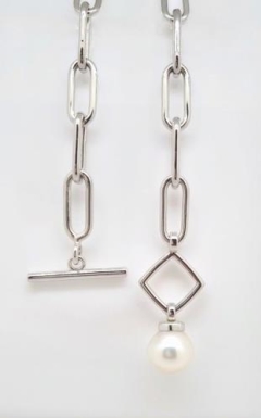 12mm S/SEA, 46cm SILVER N'K, ANKER RECHTECK, T-BAR HEPTAGON