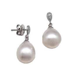 10mm S/SEA, 9KWG 0.03ct