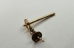 3mm CUP & POST with 4mm Cup&Post Dangle