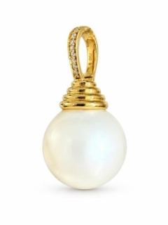 14mmS/SEA 18KYG ENHANCER,0.05ct